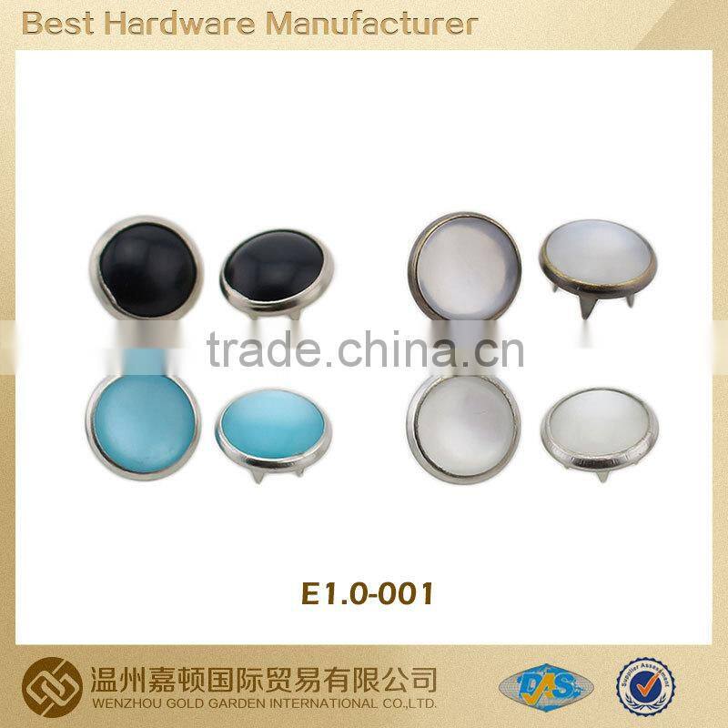 low price snap fastener button brass-made for Apparel, fashion designs customized