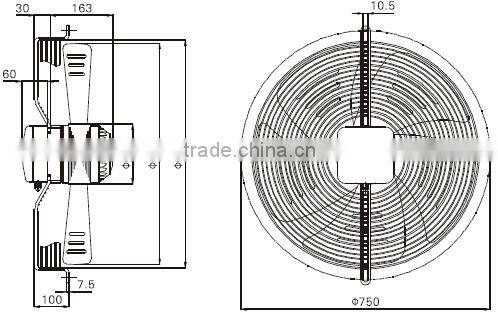YWF200-900 cooling motor for fan coil