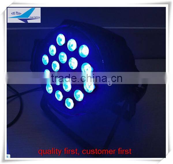(8pcs) Bar DJ Stage Lighting RGBW 4in1 Quad 18x10w led par light with price