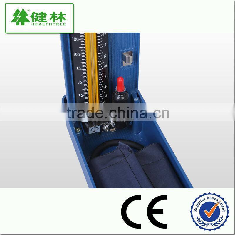Classic type best price CE approved casting aluminum desk type mercurial sphygmomanometer