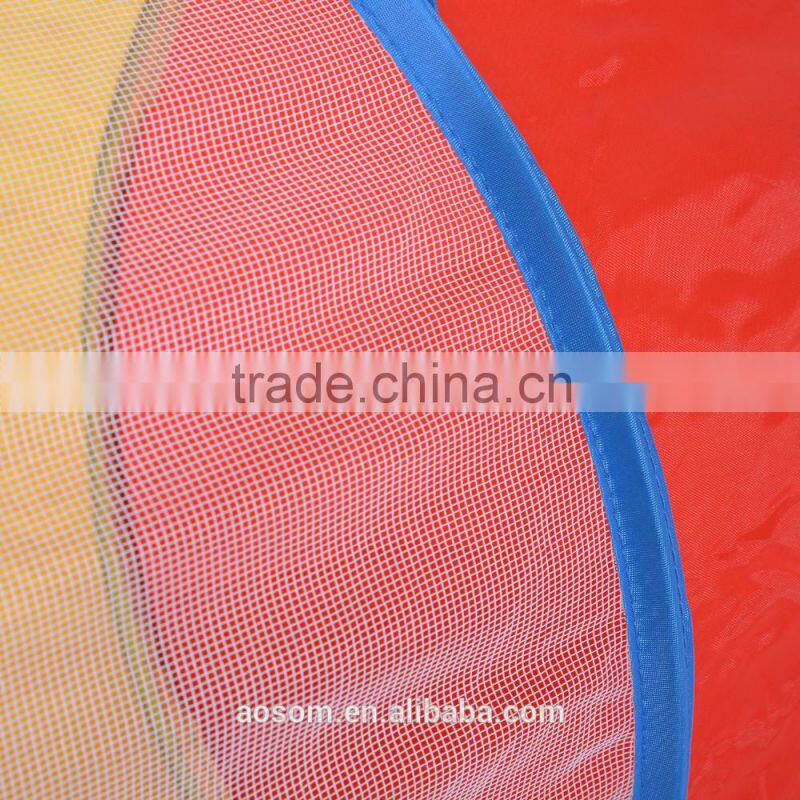 PawHut Red/Blue/Yellow Exercise Cat Tunnel