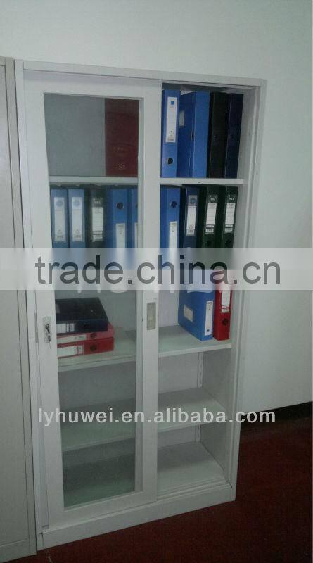 Sliding glass cabinet door lock