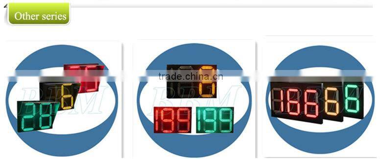 countdown traffic flashing light timer