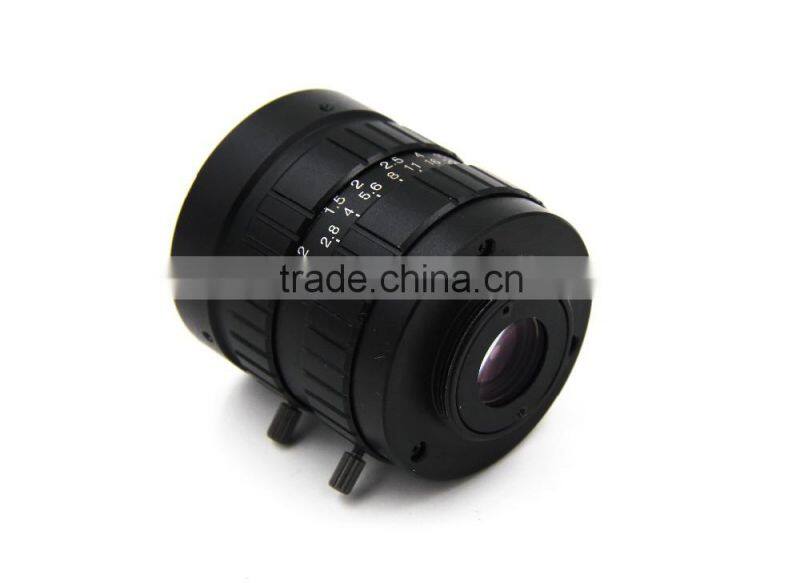 16mm F1.6 varifocus/iris HD CCTV security lens