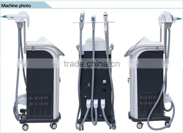 3 in 1 ipl rf Elight SHR hair removal nd yag laser machine with tattoo removal