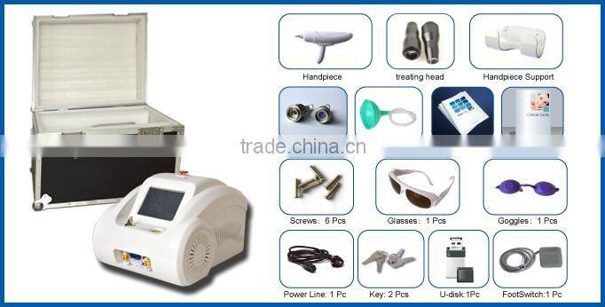 Hot selling and professional nd yag laser hair removal machine