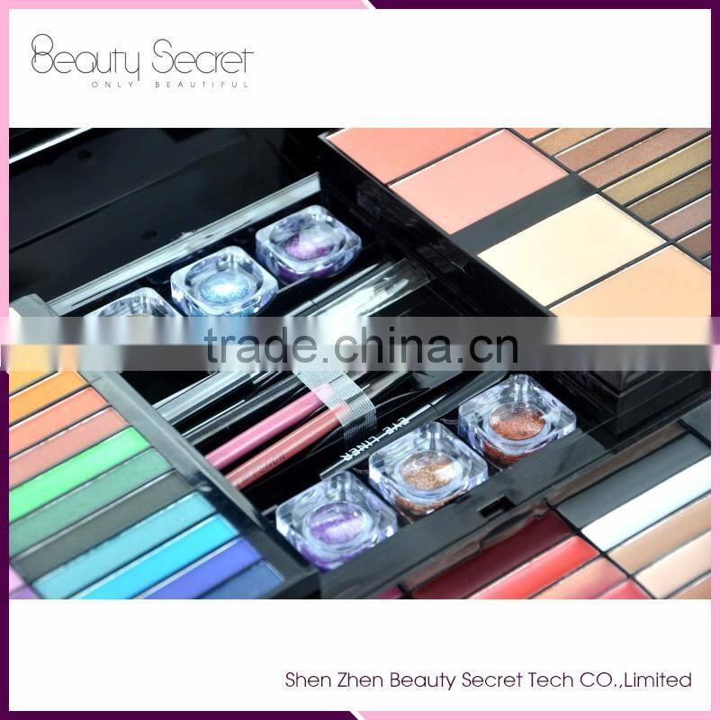 Super romantic 85 color palette eyeshadow with makeup set
