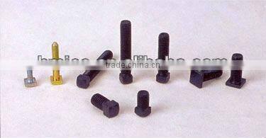 High quality Zinc Plated U Bolts with Nylon locknut/hexagon head botls series/grooved bolts/special bolts /lag bolt