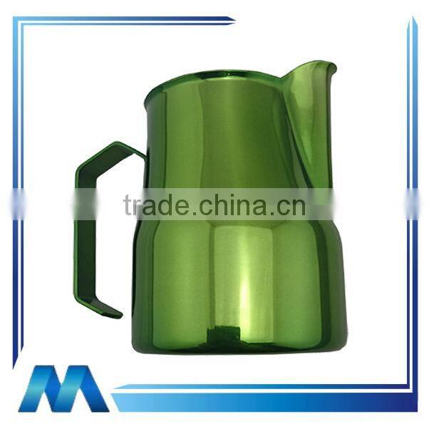 colorful stainless steel milk jug, Italy Cup, coffee jug