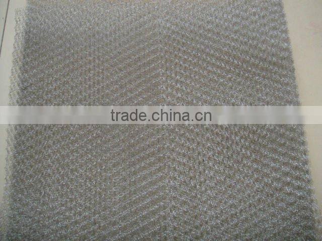 Gas and liquid filtering mesh