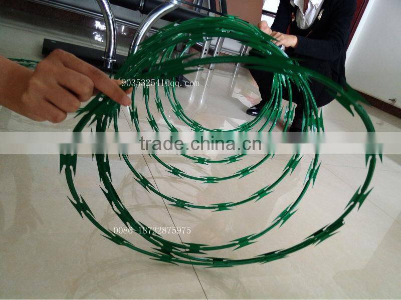 stainless steel concertina razor barbed wire supplier