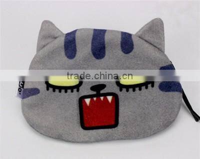 Made in Banglagesh grey cat coin purse bag (BJO1273)