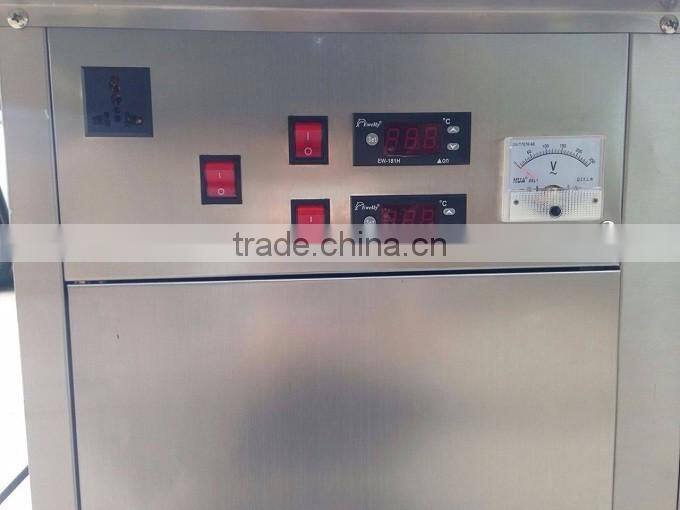 Top selling Double pan Commercial Fried ice cream machine price