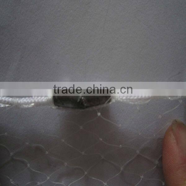 Bottom pocket casting net with banana sinker.