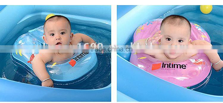 cute inflatable baby float seat ring Water Sport Swimming Rings For baby