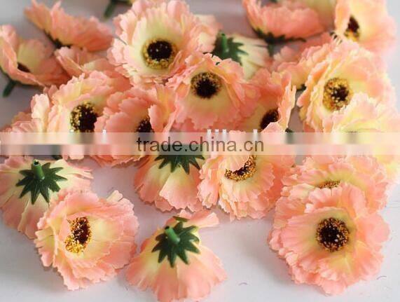 silk Artificial flower head