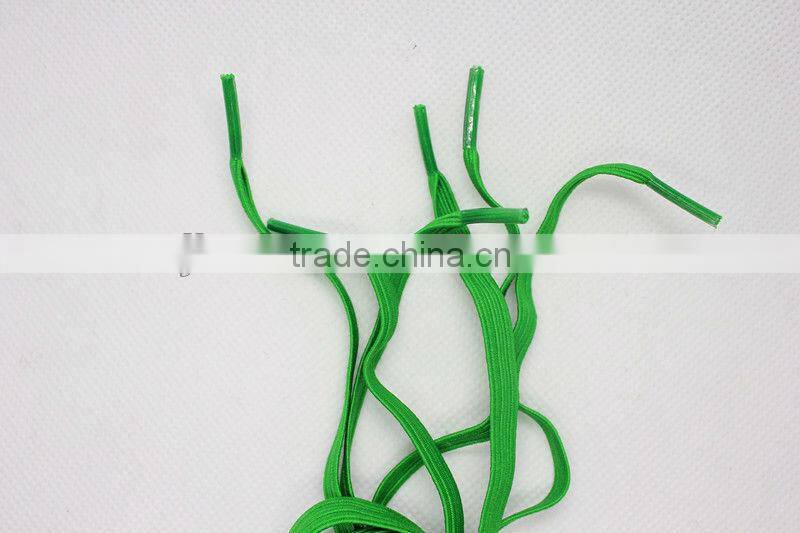 6mm-10 yellow hollow polypropylene rope flat/round elastic cords