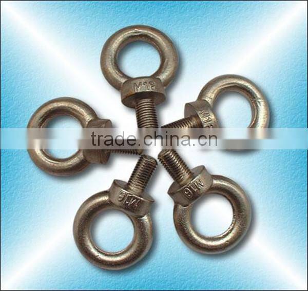 Forged lifting eye bolt for single cylinder diesel engine