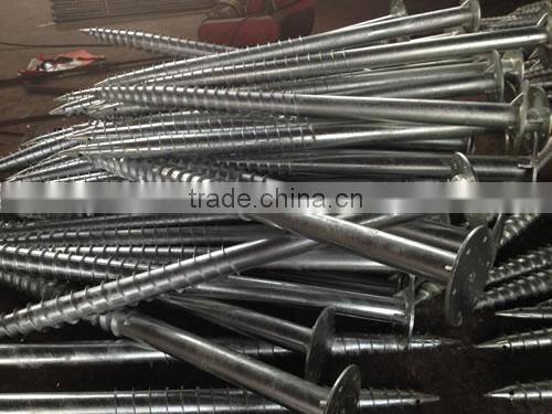 construction ground anchor screw anchor Pole Anchor
