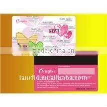 free samples supply PVC magnetic card for corporate