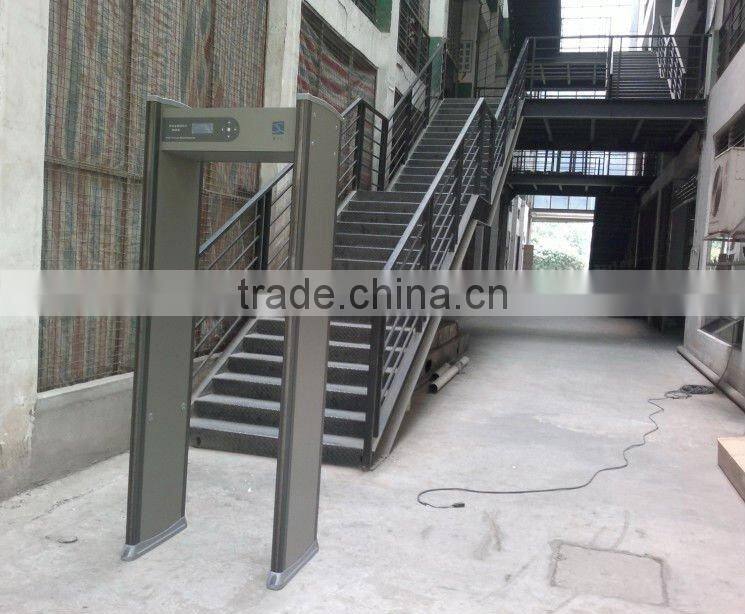 multi zones outdoor gate Metal Detector for airport security XLD-II