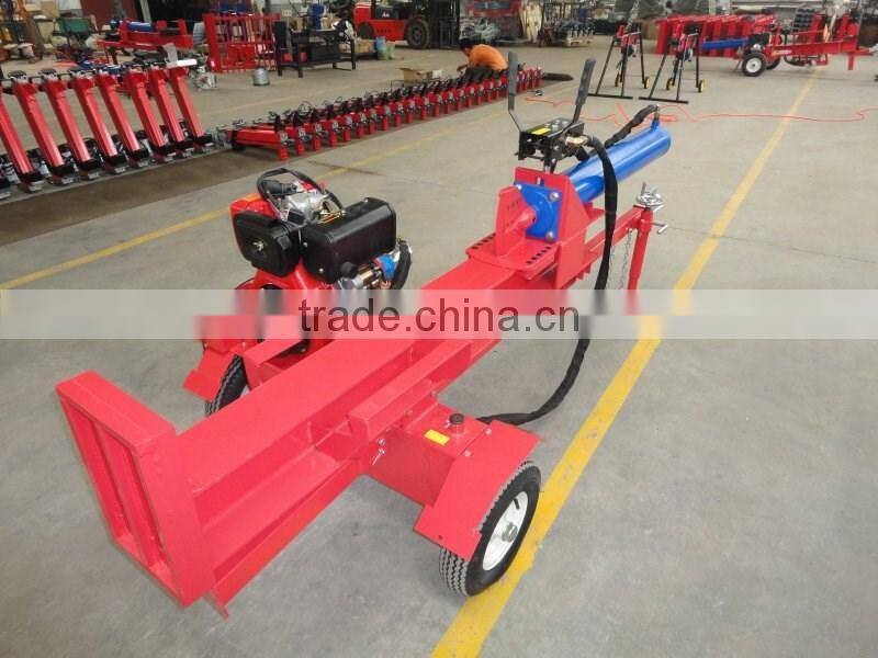 37 Ton Diesel Engine automatic hydraulic log splitter with CE approved