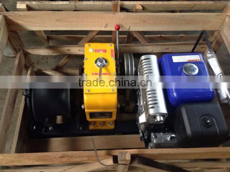High quality 5 Ton YAMAHA gasoline/petrol powered puller winch