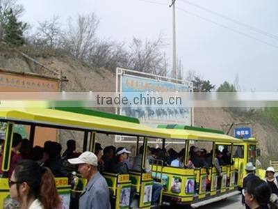 40 Passenger Trackless Fun Train for amusement park, kids riding train