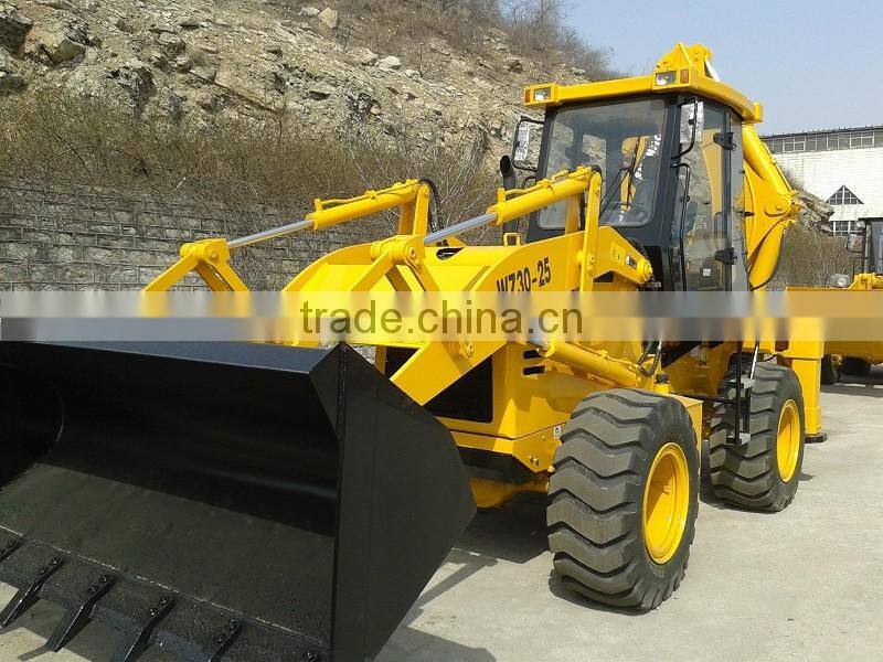 Wheel Loader With Backhoe