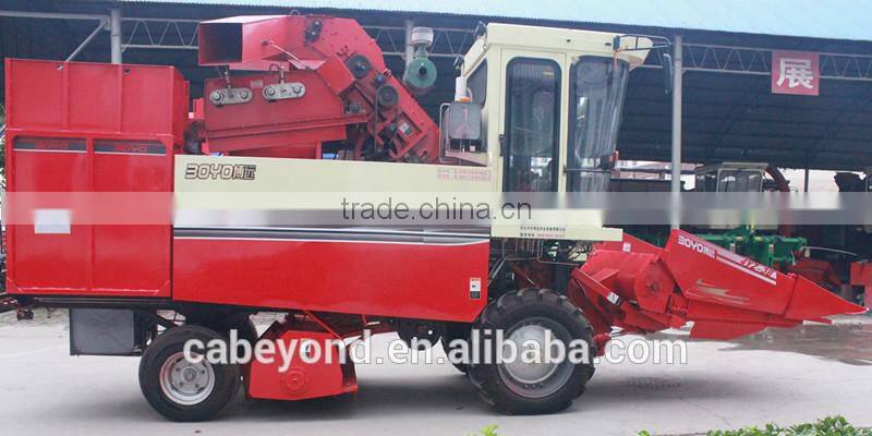 Modern agricultural harvest machine for corn with peeling function