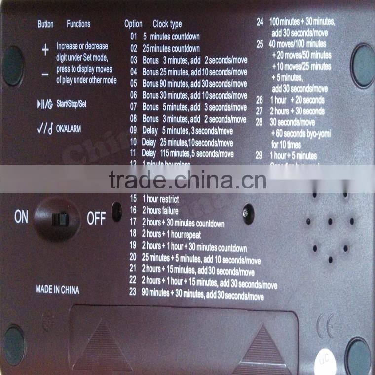 Hot sale digital chess clock price with good quality