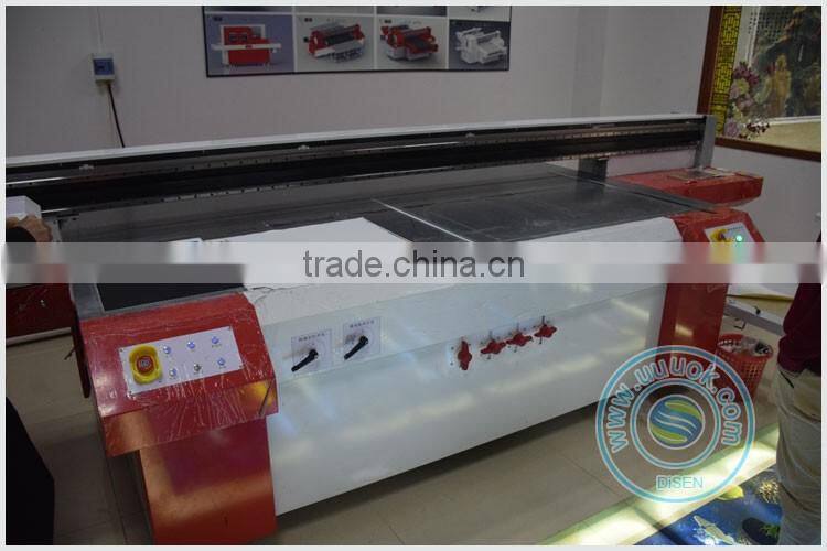 Large format industrial multifunction 4+2 dongzhi shower nozzle uv inkjet printer