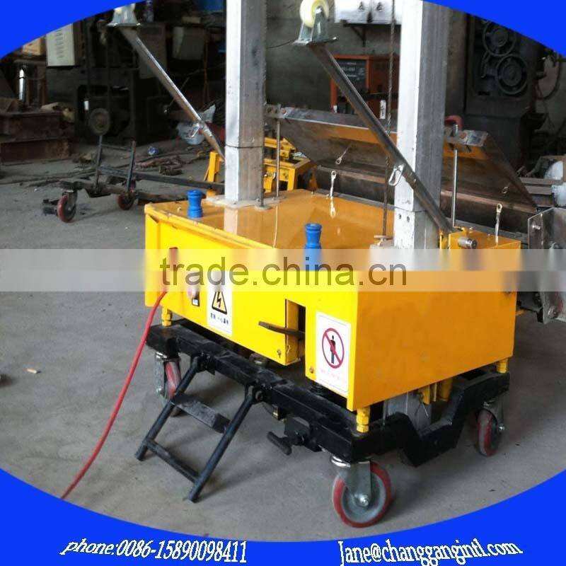 interior decoration wall cement spray plaster machine