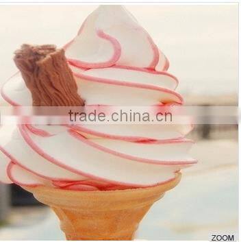2015 fashion style rainbow ice cream cone making machine with CE for sale