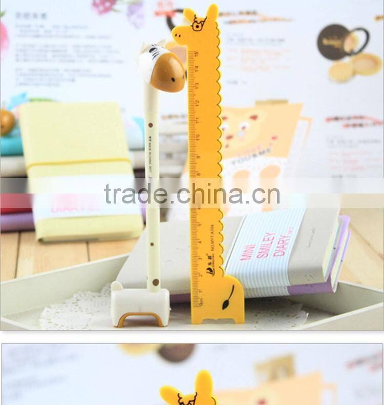 promotional wholesale cheap funny school office stationery mini plastic cartoon donkey roller ball point pen