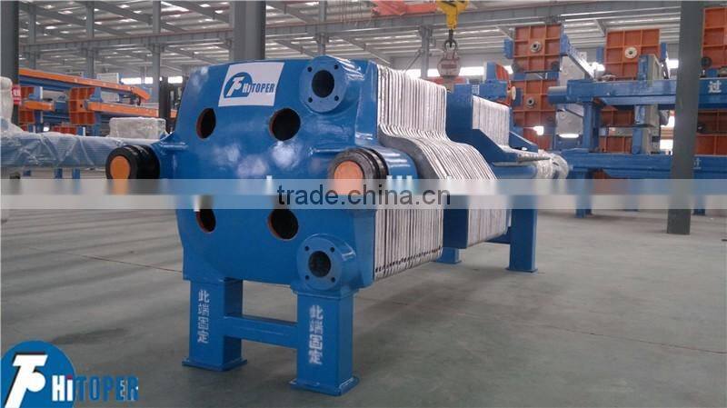 Toper the top three filter press equipment machinery company of China ,cast iron press filter for sale