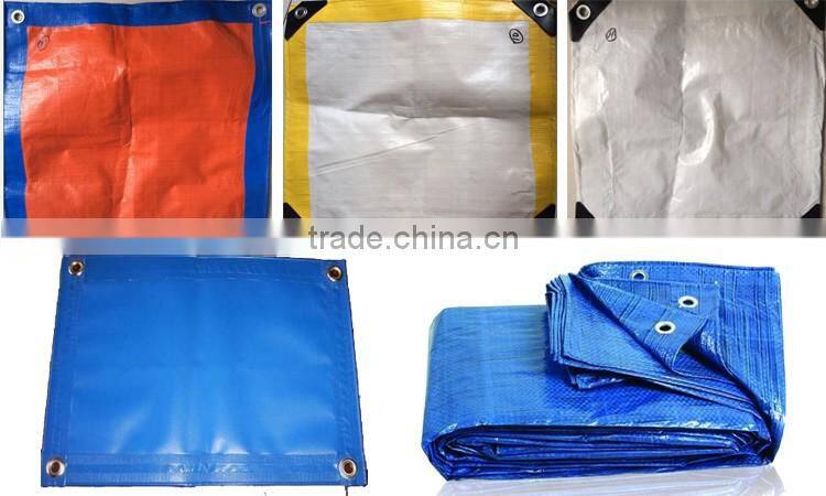 Used tarpaulins for tent