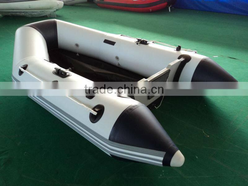 PVC material aluminium floor high-speed inflatable boat
