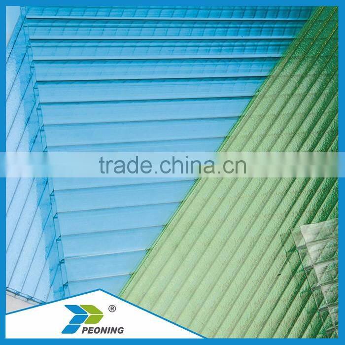 Sun Sheets & PC Embossed Sheets Type polycarbonate plastic roof panels 100% Bayer/GE material