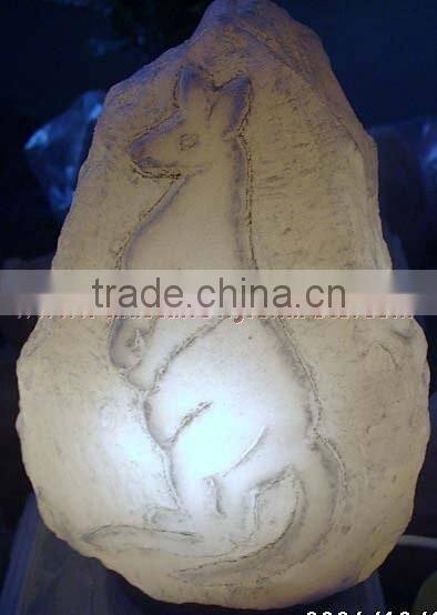 WHITE SALT CRAFTED SALT LAMPS