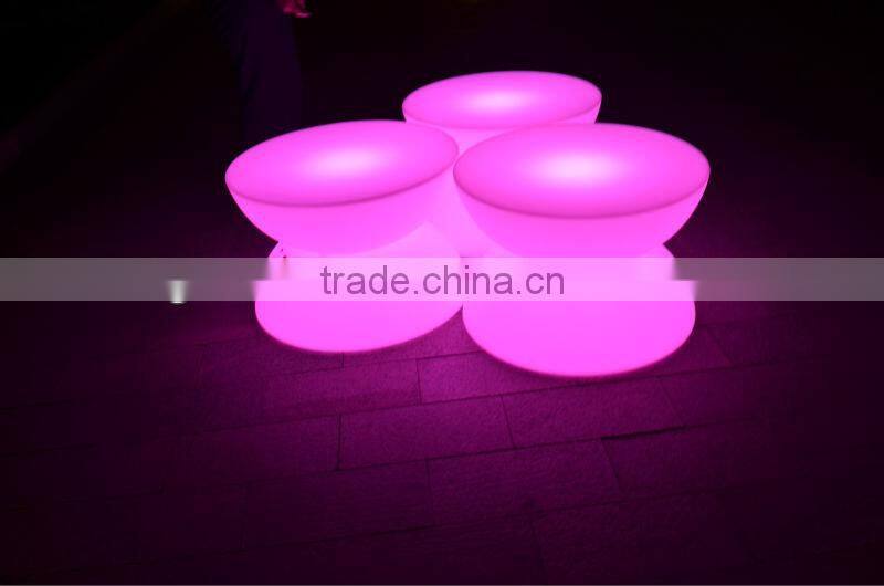Outdoor decorative LED party table Round