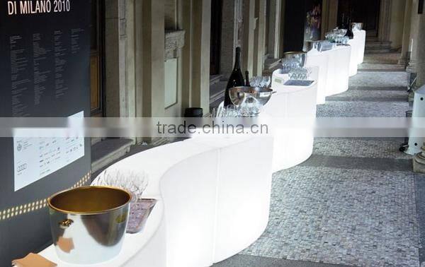 LED Furniture Acrylic ARC LED Bar Counter