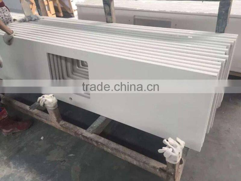white quartz kitchen countertop quartz table top