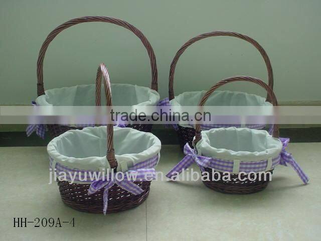 Factory willow basketry Wicker baskets