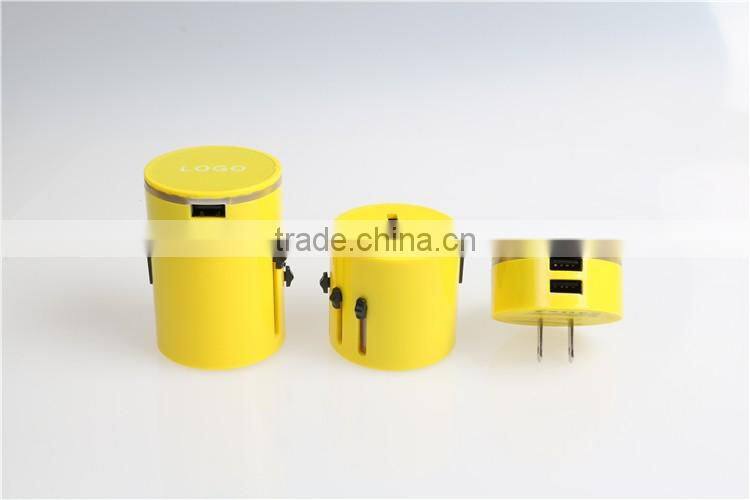 New products 2016 Daul USB sockets adapter with WIFI wireless router 6.3A 3100MA plug travel adapter adaptor