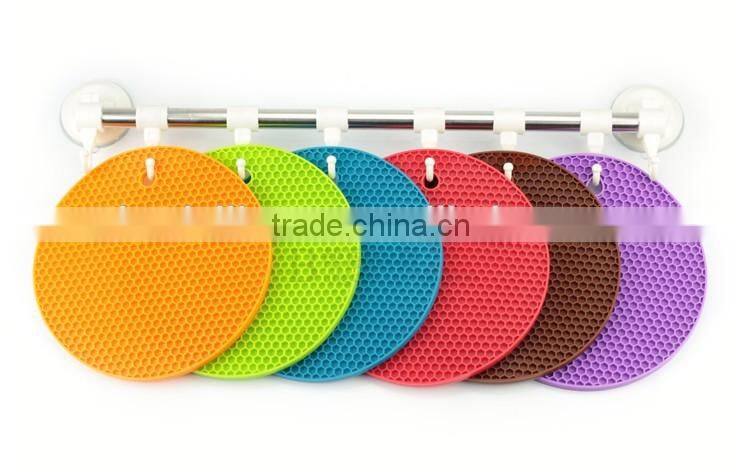 New design FDA grade square silicone trivet