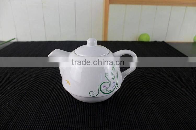 2017 Factory supplier wholesale custom design tea set ceramic teapot