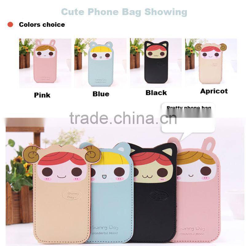 Lovely girls phone bag, hand phone bag