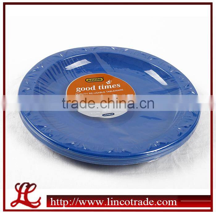 10 Inch Plastic PS Round Disposable Plate