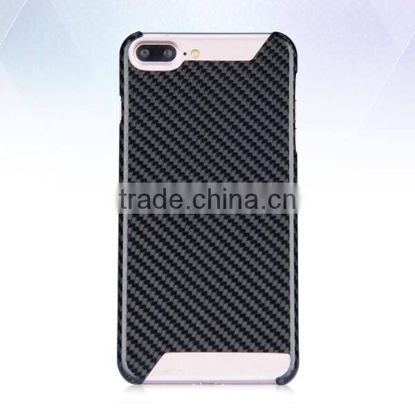 2017 Newest fashion real 3K twill carbon fiber phone case for iphone 7
